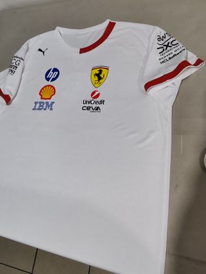 Playera Replica Versión Miami Ferrari