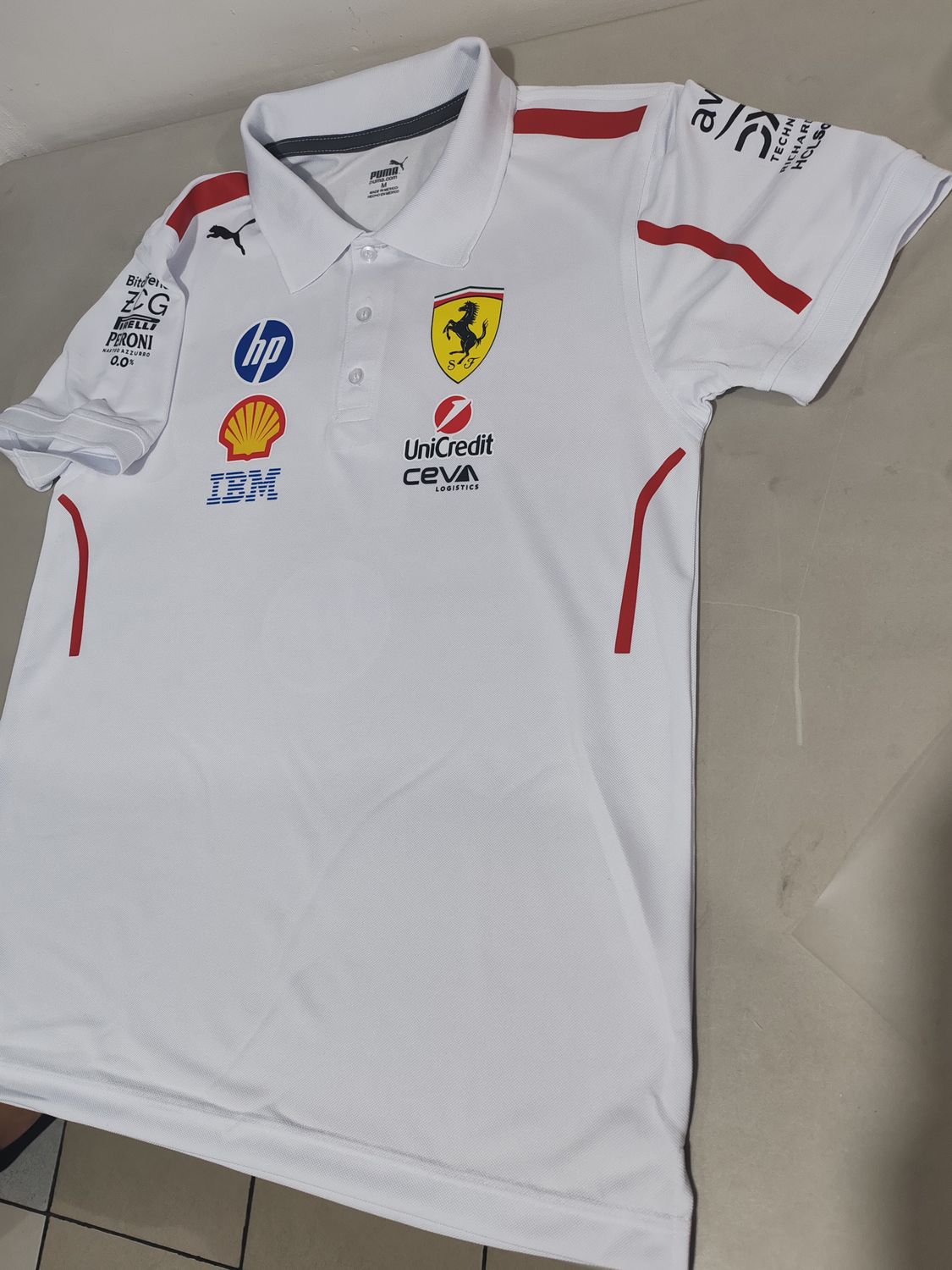 Polo 2025 Scuderia Ferrari Hamilton