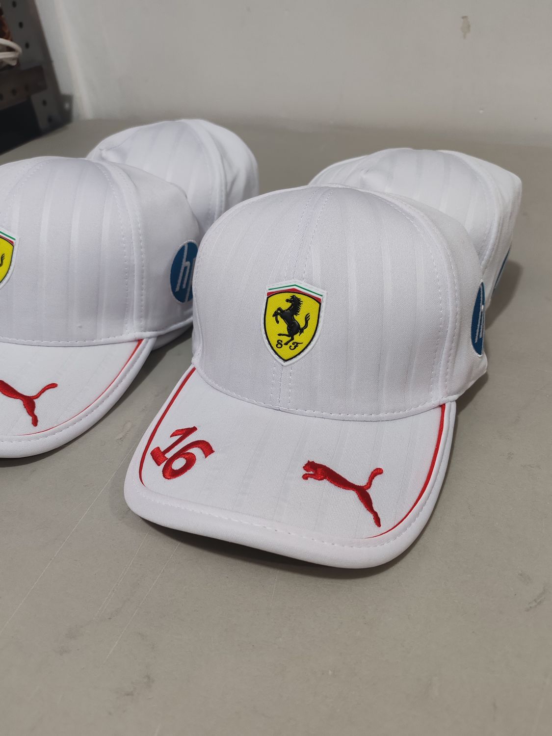 Gorra Réplica Leclerc  Scuderia Ferrari HP Miami