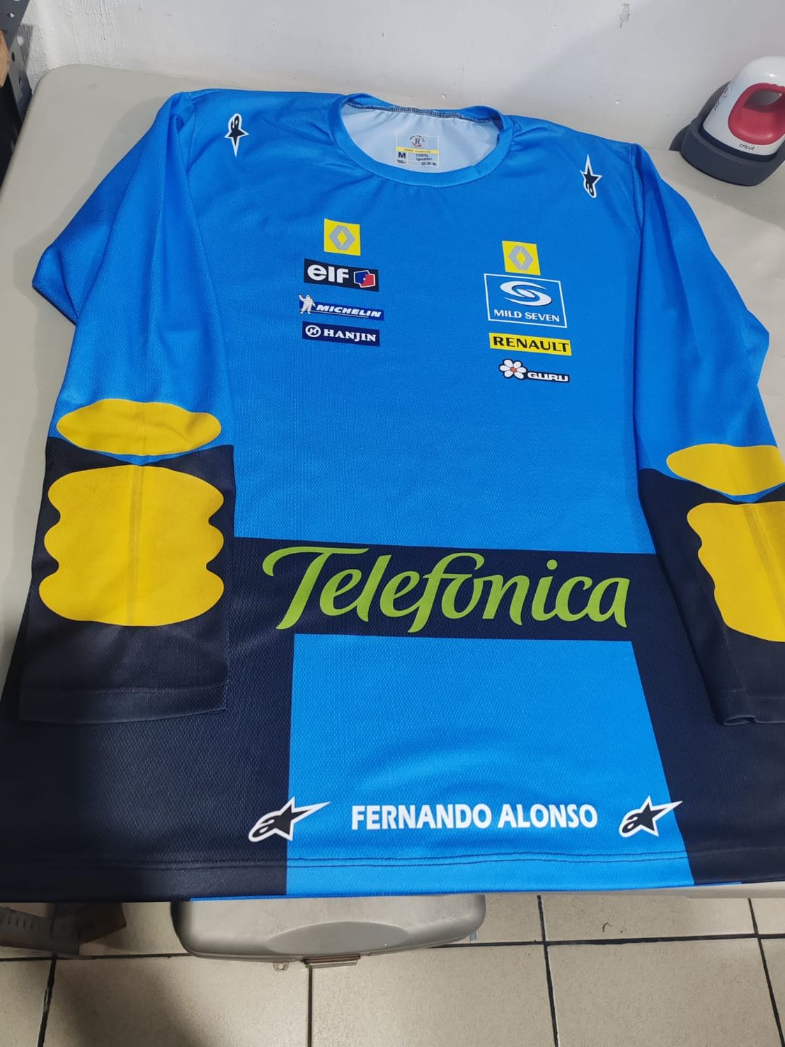🏁🔥 Camiseta de Fernando Alonso en Renault! 🏎️