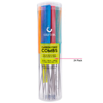 COLORTRAK PINTAIL COMB - 24PC