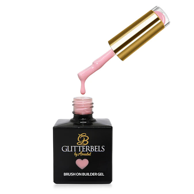 GB Brush On Builder Gel - Strawberries &amp; Cream