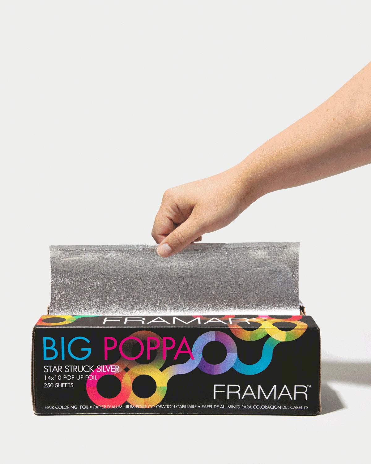Framar 10x14 Big Poppa Pop Ups Star Struck Silver 250 Sheets