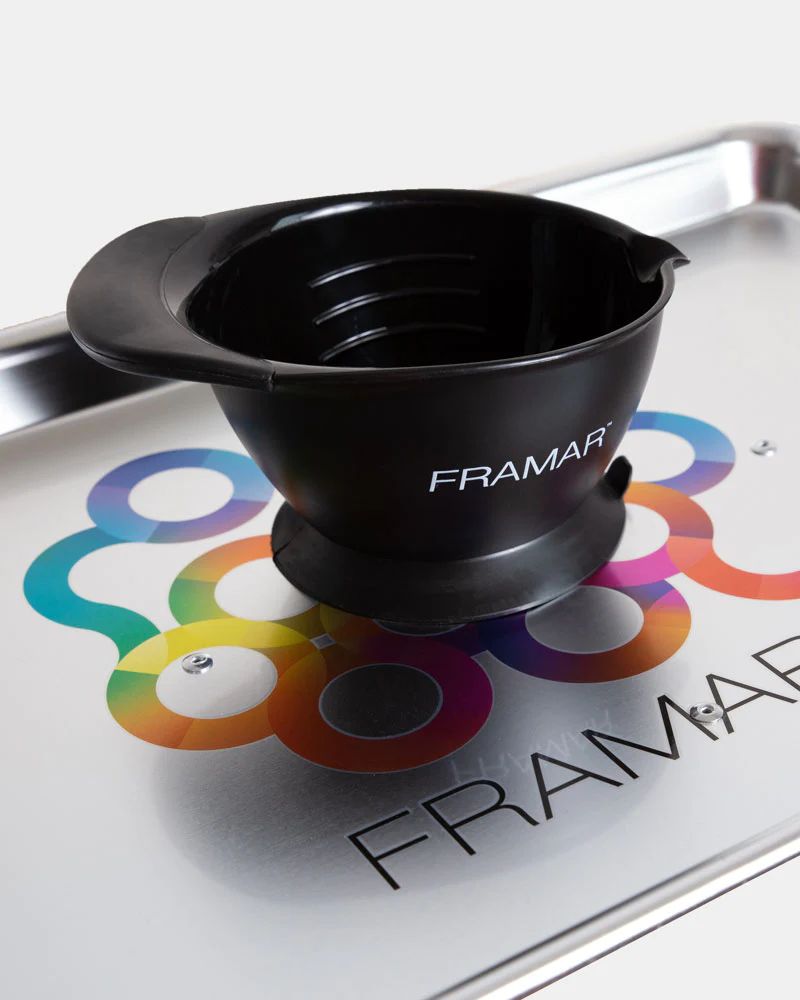 Framar SureGrip Coloring Bowl Black