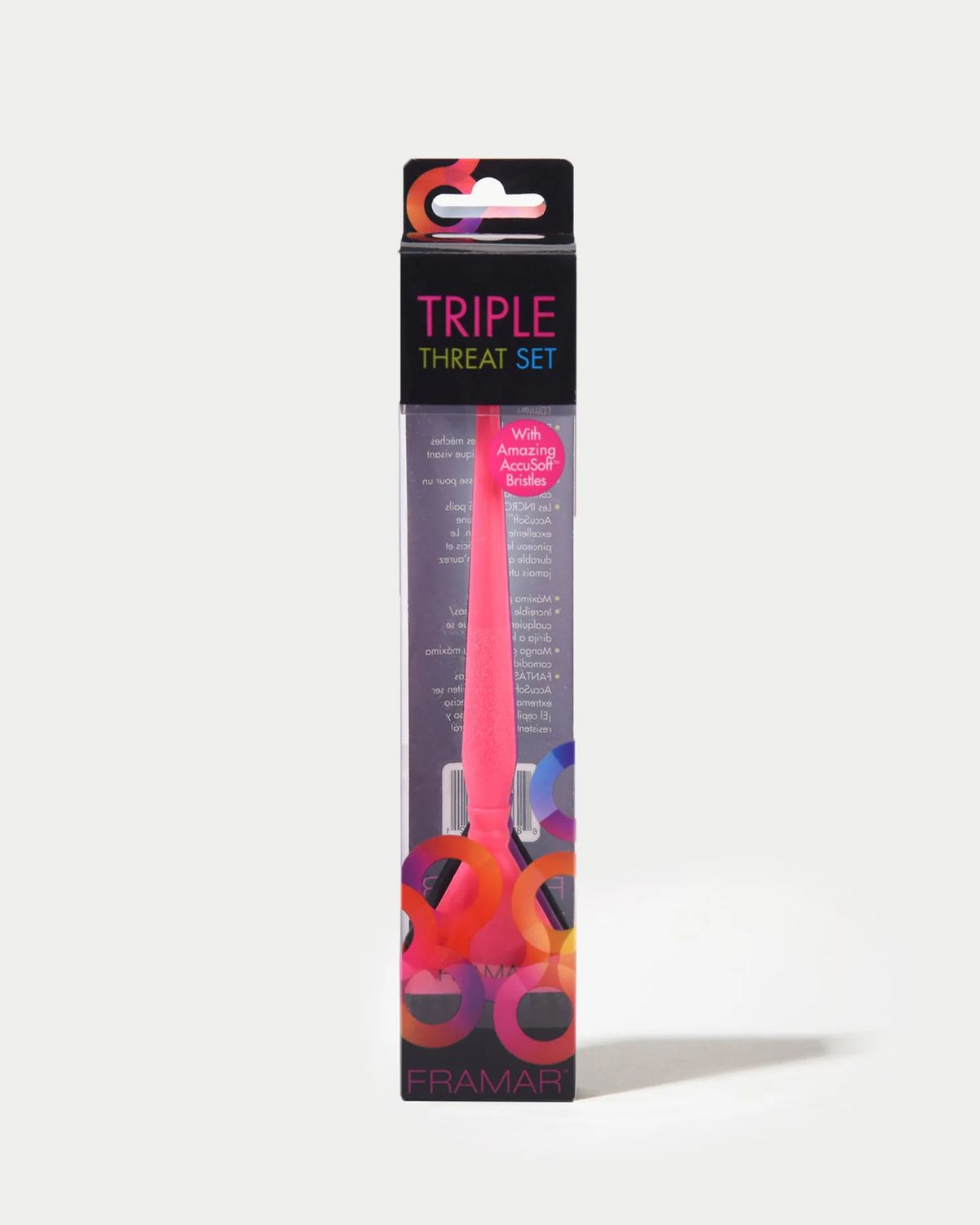Framar Triple threat Color Brush Set