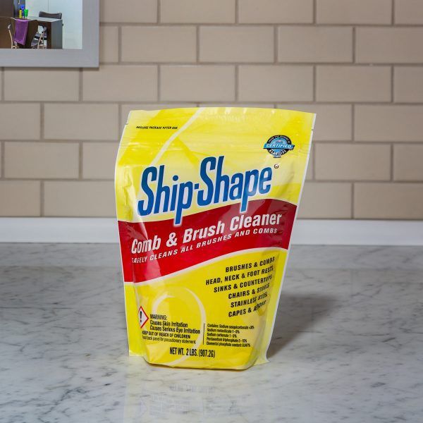 Ship-Shape Comb and Brush Cleaner