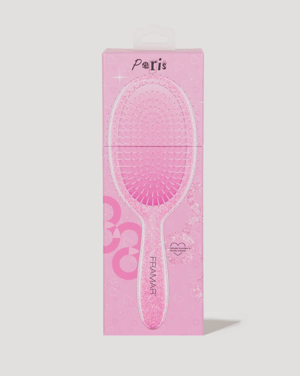 Y2K Glitter Wet Brush, color: Pink Glitter
