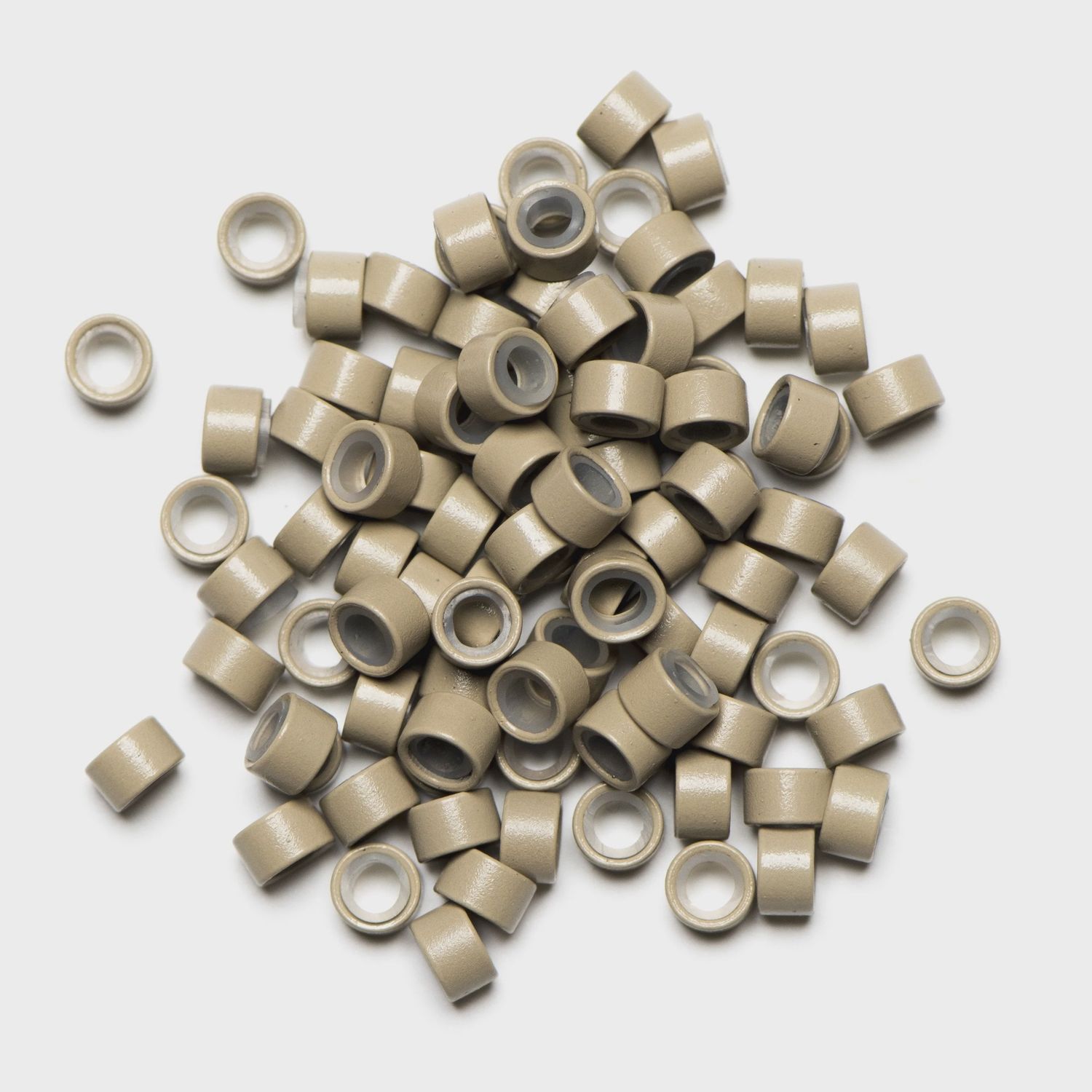 Silicone Extension Beads, color: Blonde