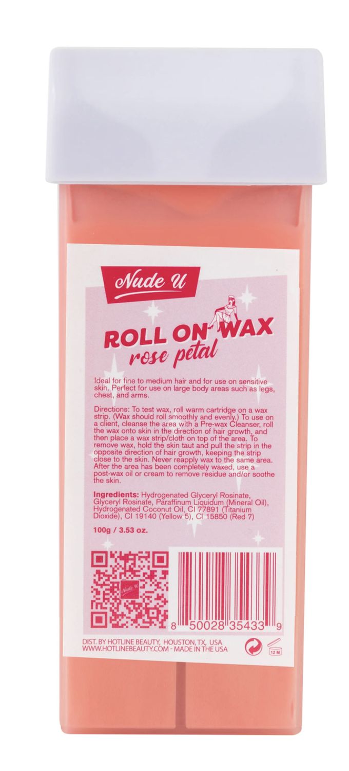 Rose PetalRoll-On Wax (100g)