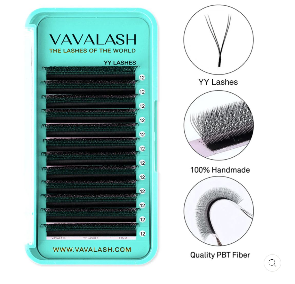 Volume Premade Fan YY Lash Extensions 0.05mm (8-15mm)