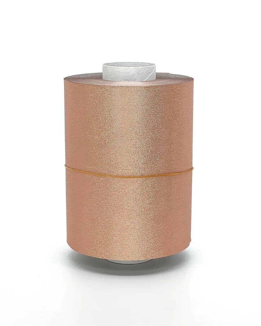 Peach Please Embossed Foil