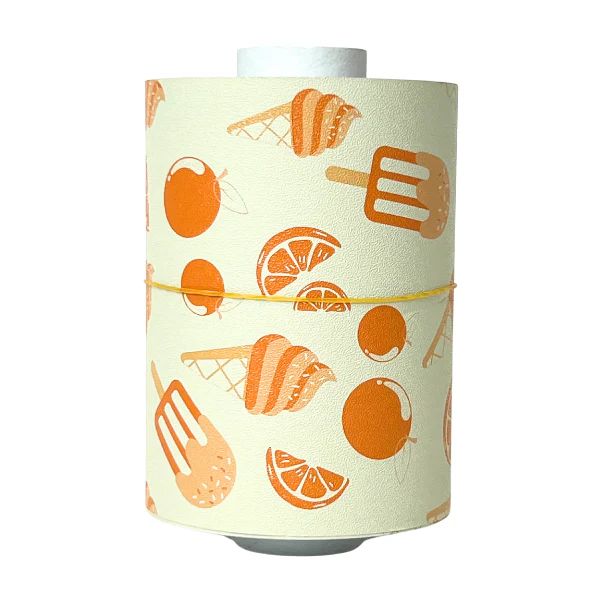 Livin&#39; The Dreamsicle Patterned Embossed Foil