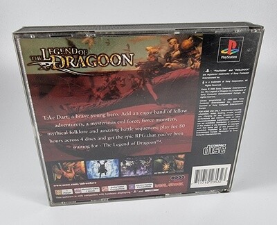 The Legend of Dragoon *NO MANUAL* - Sony Computer Entertainment - 2001 - Playstation 1
