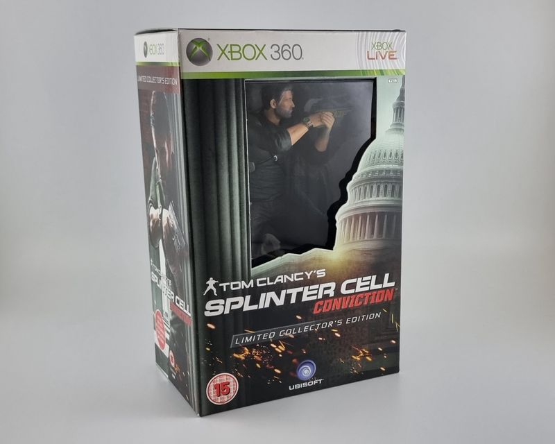 Tom Clancy&#39;s Splinter Cell: Conviction Collector&#39;s Edition - Xbox 360 (Brand New)