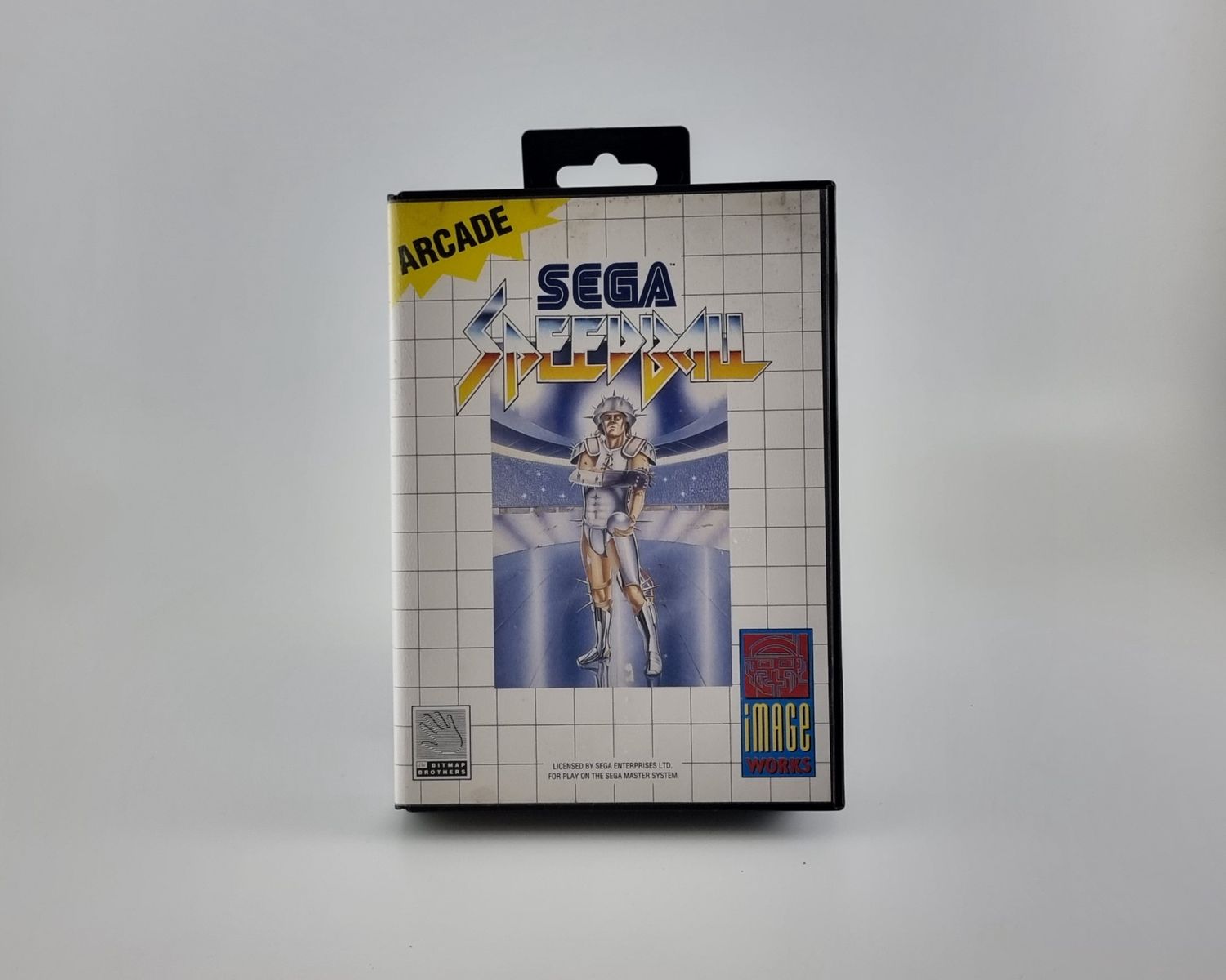 Speedball (Master System ver.) - Box with manual