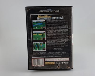World Class Leader Board (Sega Megadrive) - Box and manual