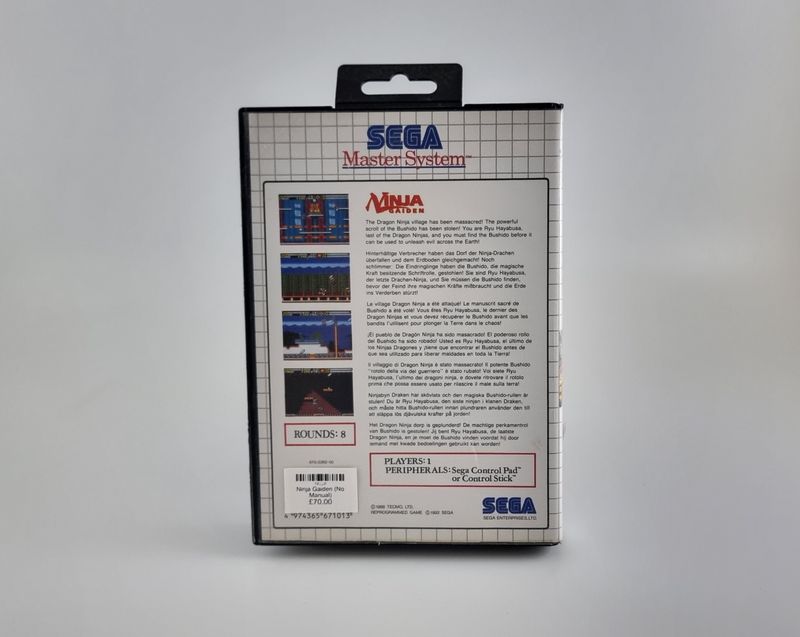 Ninja Gaiden (No Manual)