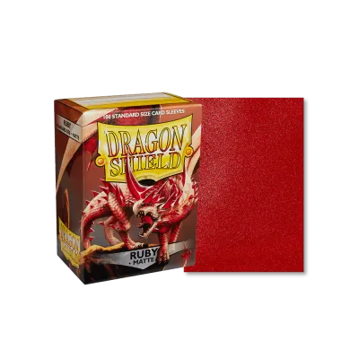 Dragonshield Matte Ruby - Standard