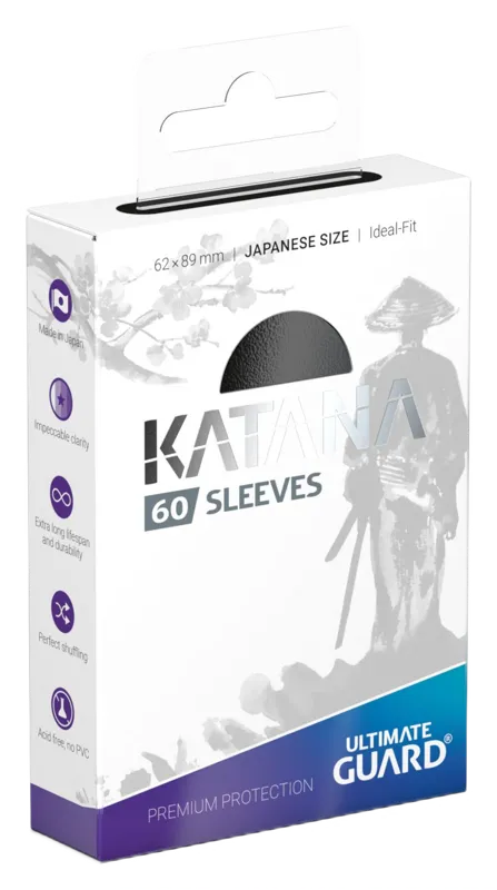 Ultimate Guard Katana Japanese Size - Black
