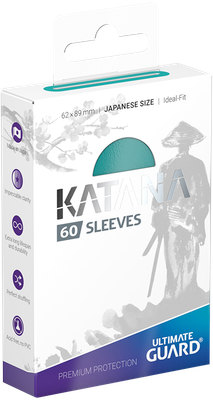 Ultimate Guard Katana - Japanese Size - Turquoise