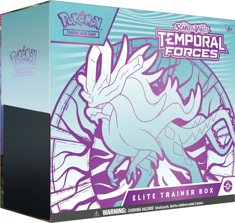 Pokemon Scarlet &amp; Violet: Temporal Forces Elite Trainer Box (ETB)