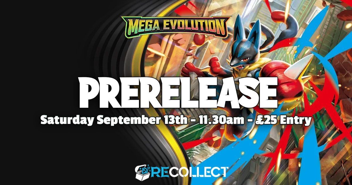 Pokémon TCG Mega Evolution Build &amp; Battle Pre-Release  (13/9/25)