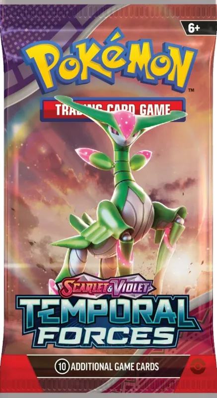 Pokemon Scarlet &amp; Violet 5 Temporal Forces - Booster Pack