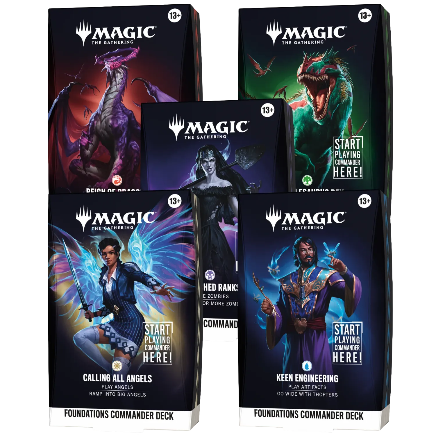Magic: The Gathering - Reality Fracture Foundations Starter Commander Deck