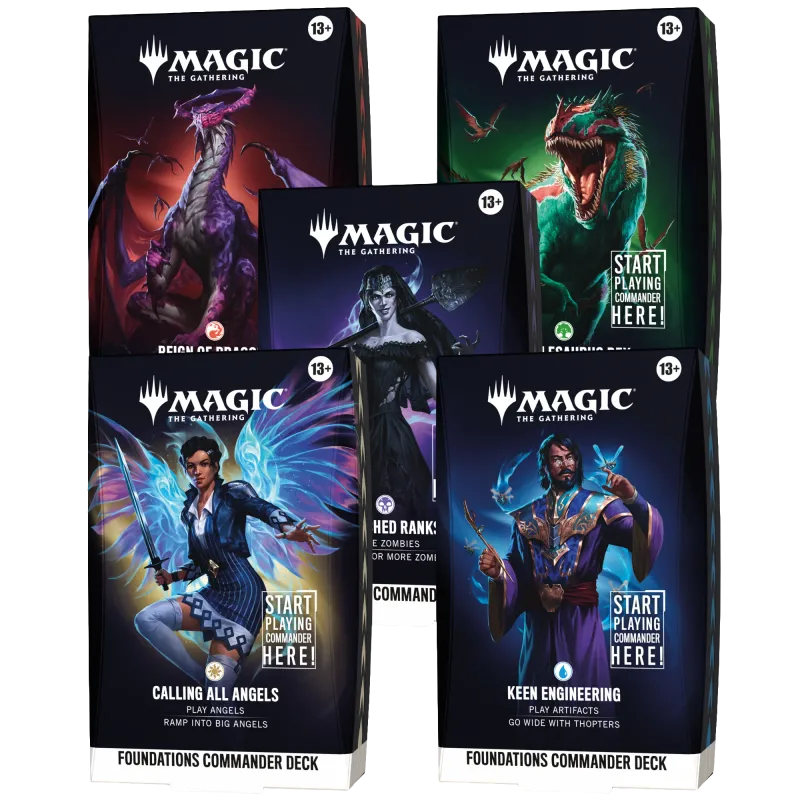 Magic: The Gathering - Reality Fracture Foundations Starter Commander Deck