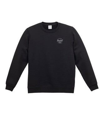 Basic Crew Sweater, Colour: Black, Size: XL