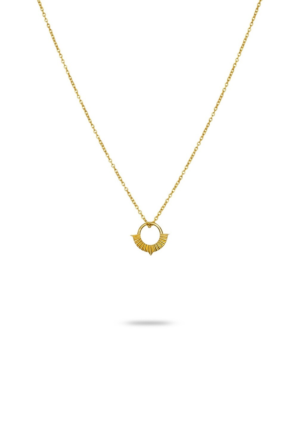 Gold Wren Necklace - 2445