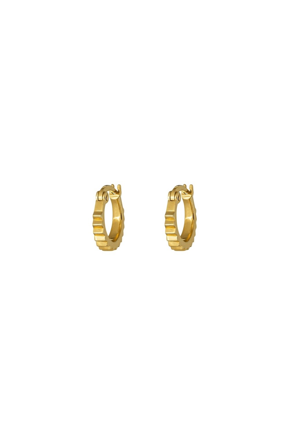 Wren Hinged Hoop Earrings - 2494