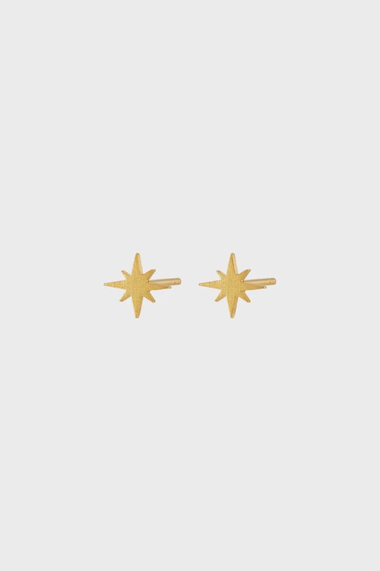 Gold Stella  Seed Card Studs - 2667