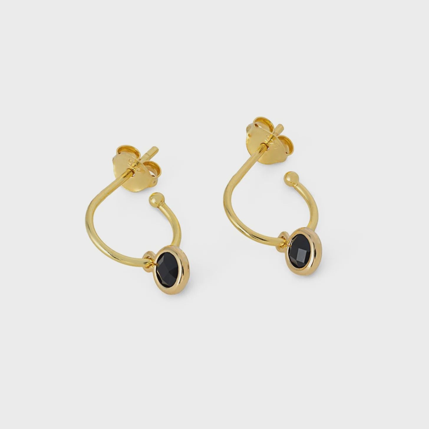 Noir Spirit Earrings - 2581