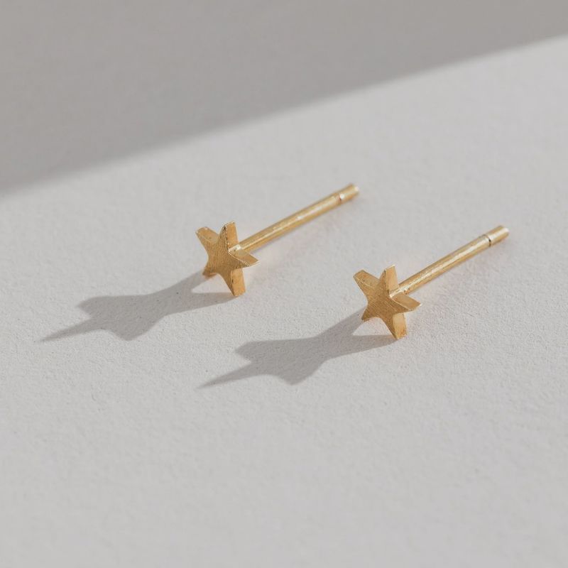 Gold Astral Studs - 2604