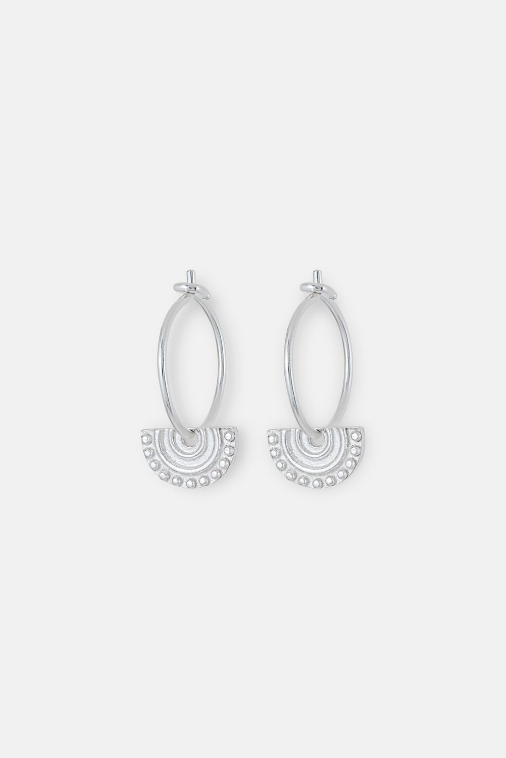 Silver Delphi Earrings - 2562