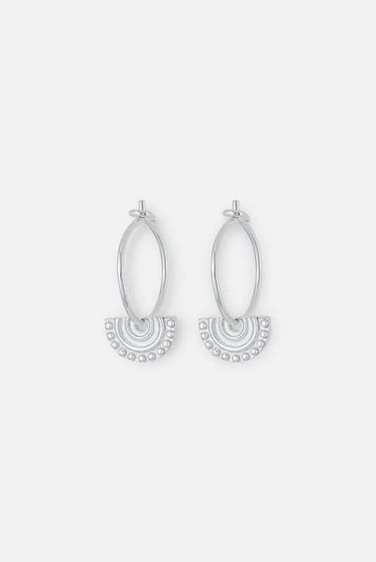 Silver Delphi Earrings - 2562