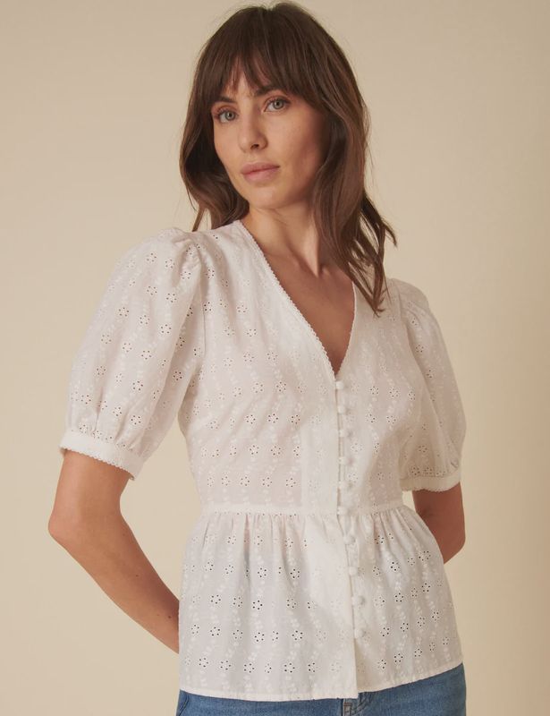Broderie Ria Blouse