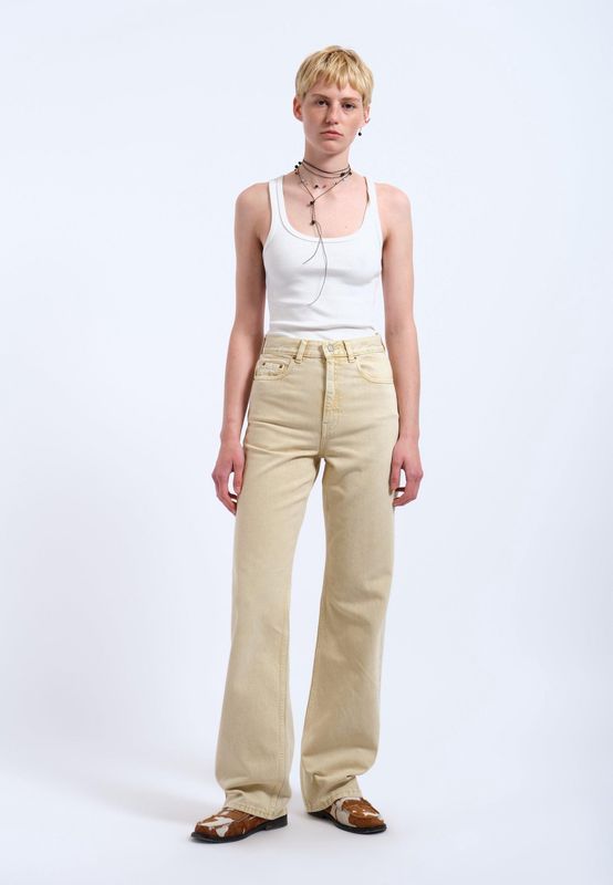 Buff Yellow Echo Jeans