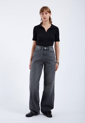 Mid-Grey Used Donna Jeans