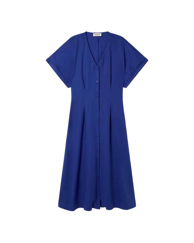 Indigo Hemp Laura Dress