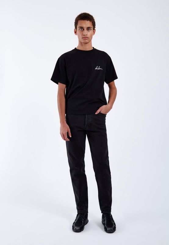 Tar Black Used Rush Jeans