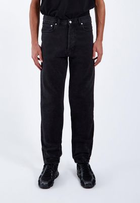 Tar Black Used Rush Jeans