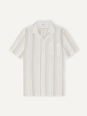 Taupe Stripe Cave Shirt