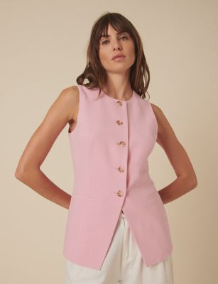 Long Line Crew Waistcoat