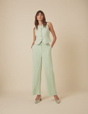 Straight Leg Trousers