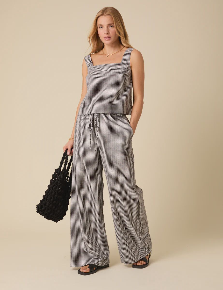 Reese Gingham Trousers