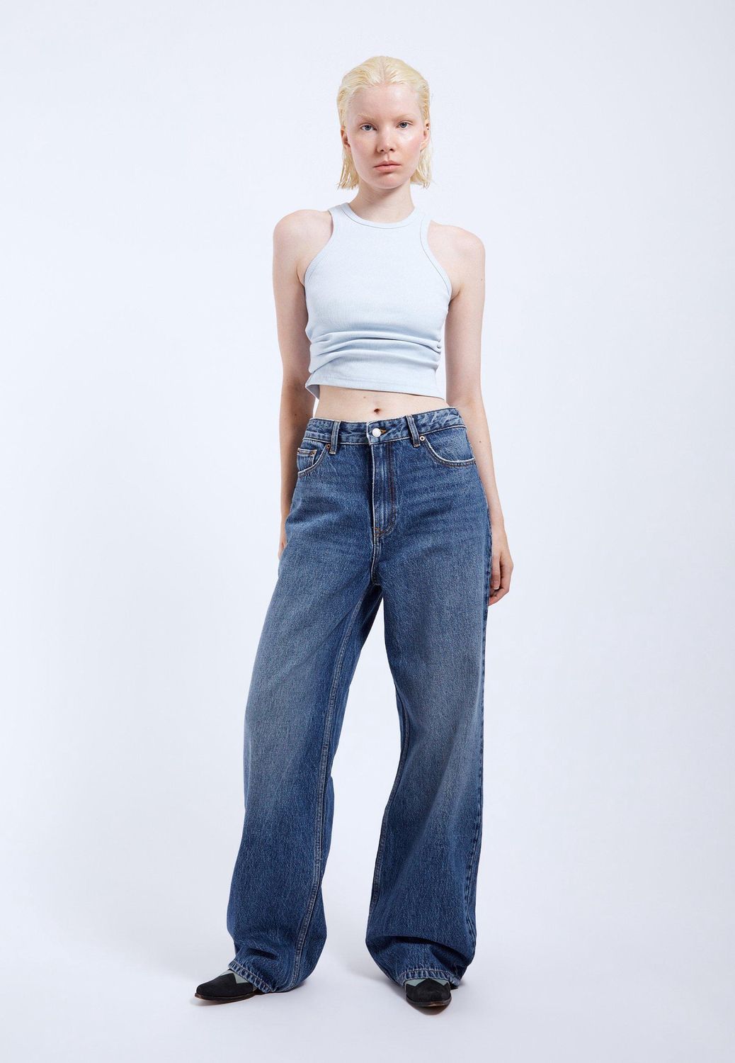 Stream Mid Used Donna Jeans