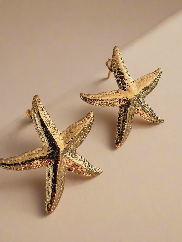 Large Starfish Studs