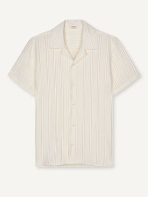 Textured Ecru Cave Shirt